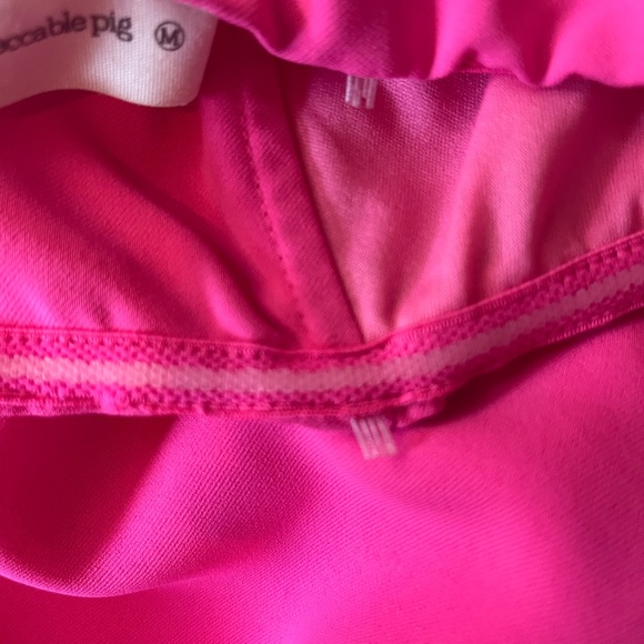 Pink strapless dress with a tie wrap Impeccable Pig - Picture 7 of 10